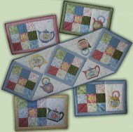 teapot table runner